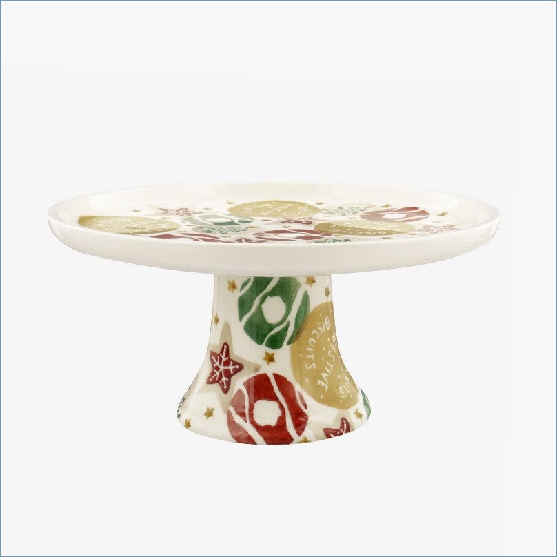 Emma Bridgewater Christmas Biscuits Small Cake Stand ChinaMatchers