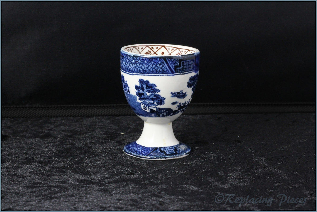 Blue willow egg clearance cups