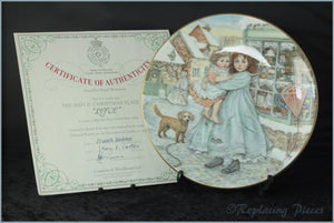 Royal Worcester - NSPCC Christmas Plates - 1987