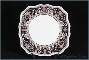 Wedgwood - Florentine (Navy) - Square 8 1/2" Plate