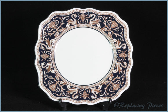 Wedgwood - Florentine (Navy) - Square 8 1/2