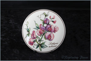 Villeroy & Boch - Botanica - Round Box LID ONLY (Lathyrus Tuberosus)