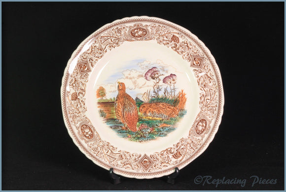 Masons - Game Birds (Multi Coloured) - Dinner Plate (Common Partridge)