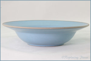 Habitat - Blue Loft - 8 1/2" Rimmed Bowl