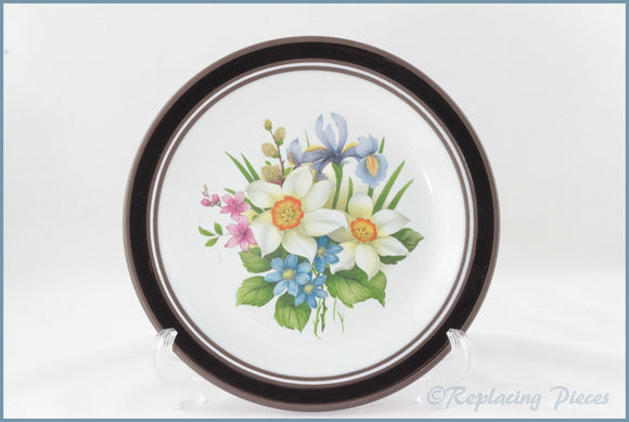 Hornsea - Collector Plate - Contrast - Flowers