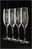 Royal Doulton - Party - Set Of 4 Champagne Flutes