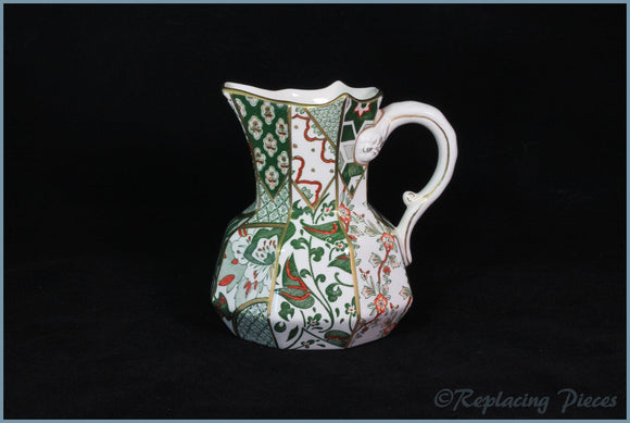 Masons - Applique Green - Hydra Jug (medium)