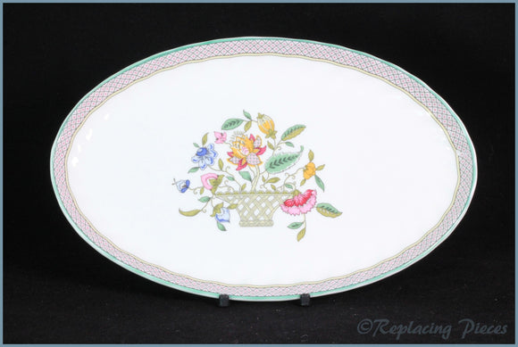 Minton - Haddon Hall Trellis - Oval Tray