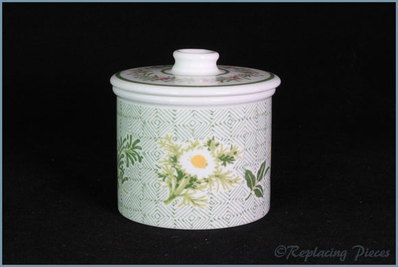 Portmeirion - Garden Herbs - Lidded Sugar Bowl