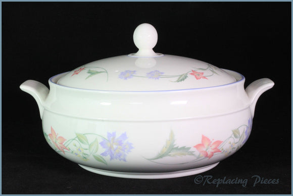 Royal Doulton - Summer Carnival - Lidded Vegetable Dish