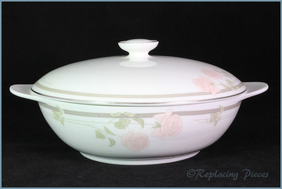 Royal Doulton - Twilight Rose (H5096) - Lidded Vegetable Dish