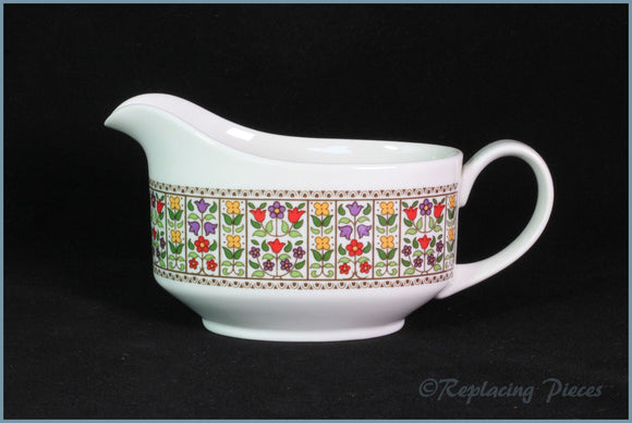 Royal Doulton - Fireglow (TC1080) - Gravy Boat