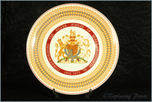 Tuscan - Commemorative Ware - Silver Jubilee Plate