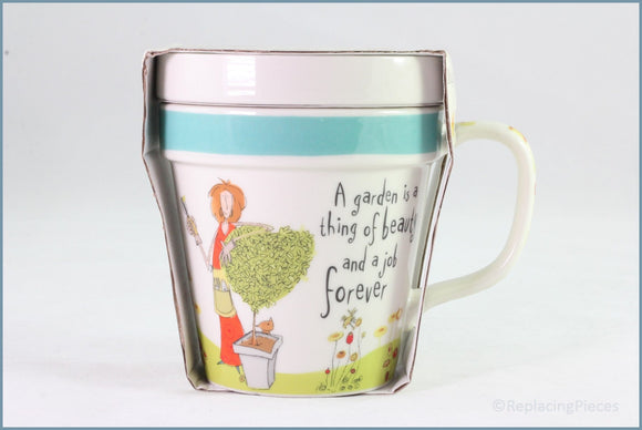 Johnson Brothers - Born To Shop - Mug & Coaster Set (Garden Beauty)