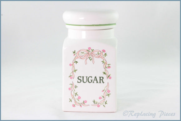 Johnson Brothers  - Eternal Beau - Storage Jar (Sugar) - Ceramic/Push Lid