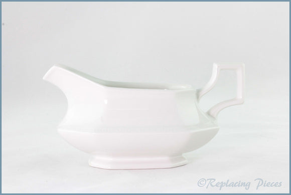 Johnson Brothers - Heritage White - Gravy Boat