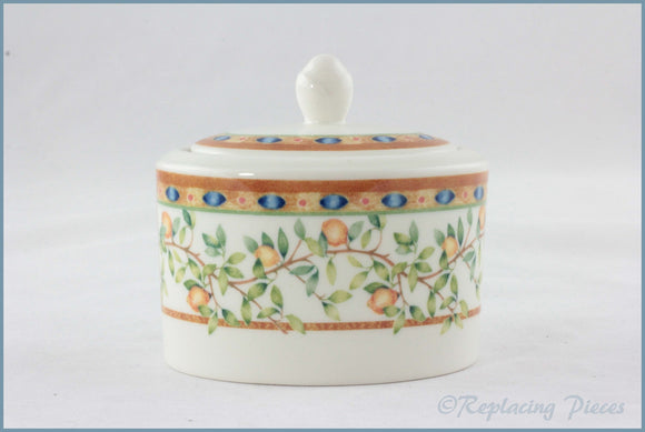 Johnson Brothers  - Lemon Tree - Lidded Sugar Bowl