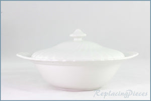 Johnson Brothers  - Regency White - Lidded Vegetable Dish