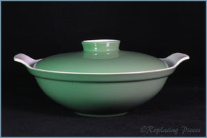 Poole - New Forest Green - Lidded Vegetable Dish