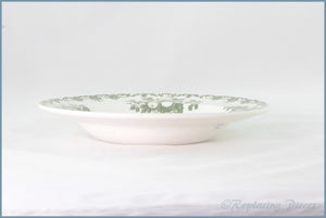 Masons - Fruit Basket (Green) - 8 7/8" Rimmed Bowl