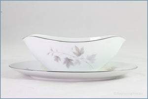 Noritake - Harwood - Fixed Gravy Boat & Stand