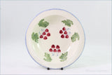 Poole - Dorset Fruit - 7 1/4" Rimmed Cereal Bowl (Cherries)