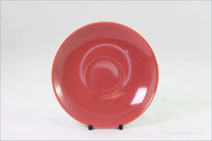 Poole - Red Indian & Magnolia - Tea Saucer