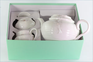 Portmeirion - Sophie Conran White - 3 Piece Teaset