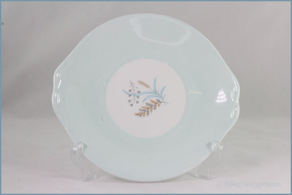 Queen Anne - Glade (Turquoise) - Bread & Butter Serving Plate