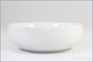 Queens - Jamie Oliver - White Embossed - Cereal Bowl