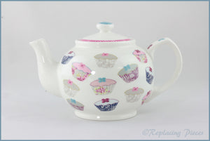 Queens - Floral Cupcakes - Teapot