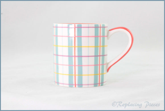 RPW115 - Whittards - Mug (White Plaid)