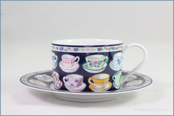 RPW147 - Whittards - Teacup & Saucer (Teacups & Saucers)