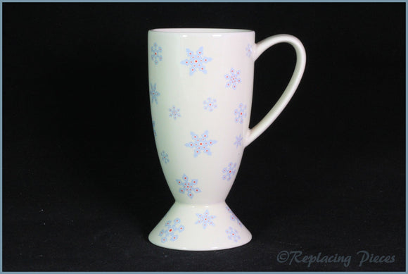 RPW76 - Whittards - Latte Mug (Snowflakes)