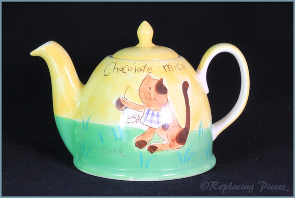 RPW77 - Whittards - Choccie Fun 2 Pint Teapot