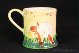 RPW81 - Whittards - Mug (Spring Lambs)