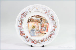 Royal Doulton - Brambly Hedge (Seasons) - 6 1/4" Side Plate (Winter)