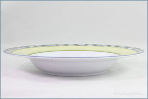 Royal Doulton - Carmina (TC1277) - Melamine 9 1/4" Rimmed Bowl