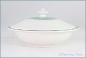 Royal Doulton - Cascade (D6457) - Lidded Vegetable Dish