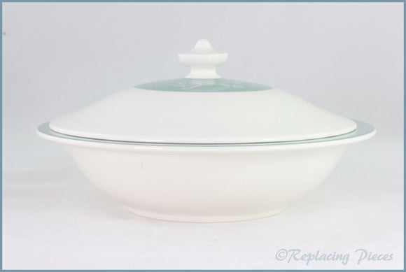 Royal Doulton - Cascade (D6457) - Lidded Vegetable Dish