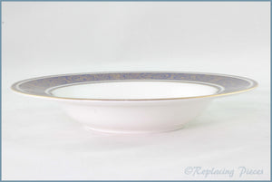 Royal Doulton - Imperial Blue (H4996) - 8" Rimmed Bowl