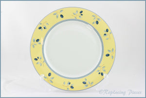 Royal Doulton - Blueberry (Yellow Rim) - 7 5/8" Salad Plate