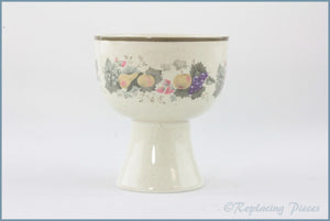 Royal Doulton - Harvest Garland (Old Style) - Footed Dessert Bowl