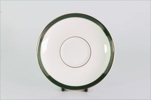 Royal Grafton - Warwick (Green) - Tea Saucer (For Leigh Teacups)