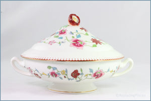 Royal Worcester - Astley (Dr Walls Period) - Lidded Vegetable Dish