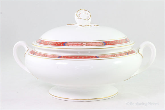 Royal Worcester - Beaufort Red - Lidded Vegetable Dish