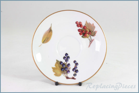 Royal Worcester - Evesham Gold - Coffee Saucer