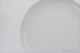 Royal Worcester - Jamie Oliver - White Embossed - 9 1/8" Luncheon Plate (Munchies)