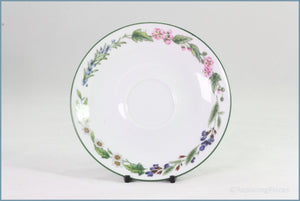 Royal Worcester - Worcester Herbs - Tea Saucer