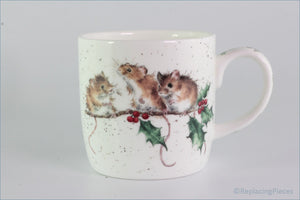 Royal Worcester - Wrendale Designs - Mug - Winter Mice